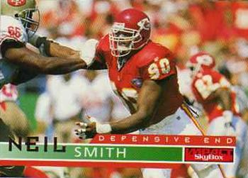 1995 SkyBox Impact #73 Neil Smith Front
