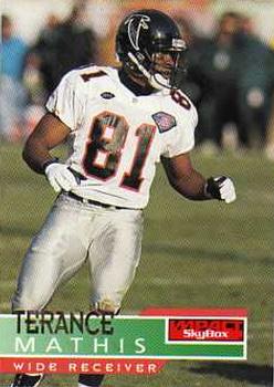 1995 SkyBox Impact #7 Terance Mathis Front