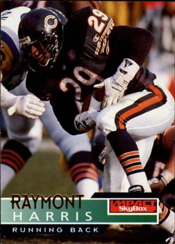 1995 SkyBox Impact #21 Raymont Harris Front