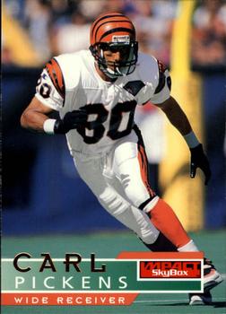 1995 SkyBox Impact #26 Carl Pickens Front