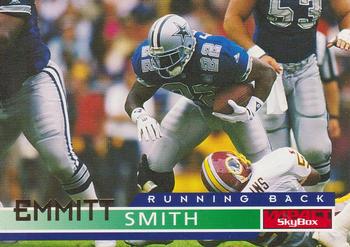 1995 SkyBox Impact #41 Emmitt Smith Front