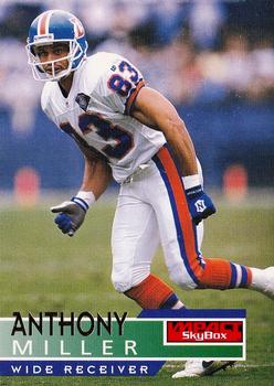 1995 SkyBox Impact #44 Anthony Miller Front