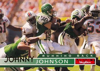 1995 SkyBox Impact #105 Johnny Johnson Front