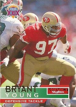 1995 SkyBox Impact #135 Bryant Young Front