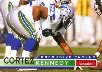 1995 SkyBox Impact #138 Cortez Kennedy Front