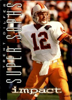 1995 SkyBox Impact #165 Trent Dilfer Front