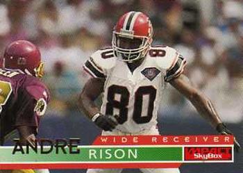 1995 SkyBox Impact #8 Andre Rison Front