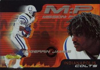 2000 Fleer Showcase - Mission Possible #9 MP Edgerrin James Front
