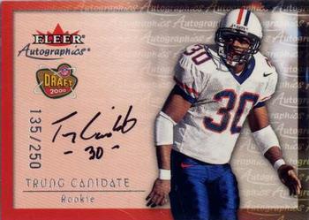 2000 Fleer Tradition - Autographics Silver #NNO Trung Canidate Front
