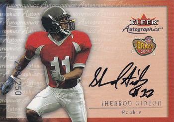 2000 Fleer Tradition - Autographics Silver #NNO Sherrod Gideon Front