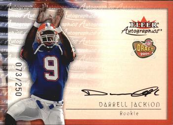 2000 Fleer Tradition - Autographics Silver #NNO Darrell Jackson Front