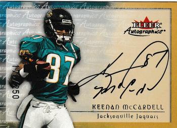 2000 Fleer Tradition - Autographics Silver #NNO Keenan McCardell Front