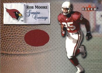 2000 Fleer Tradition - Genuine Coverage #NNO Rob Moore Front