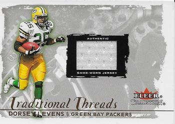 2000 Fleer Tradition Glossy - Traditional Threads #NNO Dorsey Levens Front