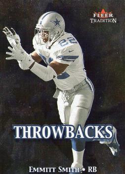 2000 Fleer Tradition - Throwbacks #17 T Emmitt Smith Front