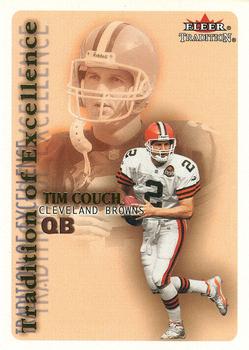 2000 Fleer Tradition - Tradition of Excellence #3 TE Tim Couch Front
