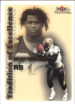 2000 Fleer Tradition - Tradition of Excellence #8 TE Ricky Williams Front