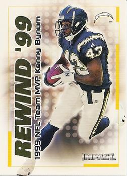 2000 Impact - Rewind '99 #25 RN Kenny Bynum Front