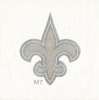 2000 Impact - Team Tattoos #NNO New Orleans Saints Front