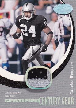 2000 Leaf Certified - Certified Century Gear #CCG CW24-H Charles Woodson Front