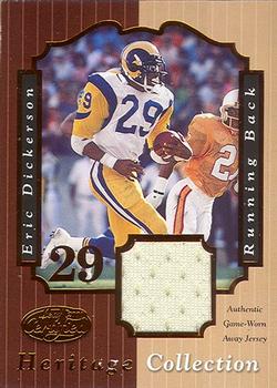 2000 Leaf Certified - Heritage Collection #ED29-A Eric Dickerson Front