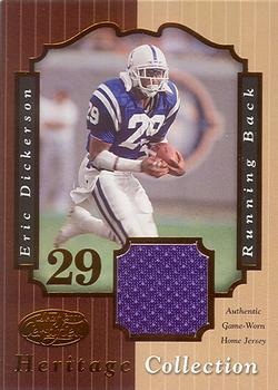 2000 Leaf Certified - Heritage Collection #ED29-H Eric Dickerson Front
