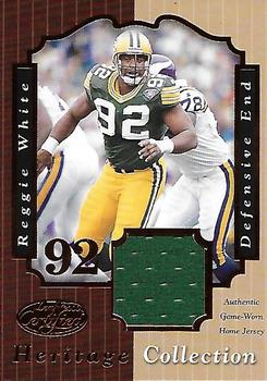 2000 Leaf Certified - Heritage Collection #RW92-H Reggie White Front