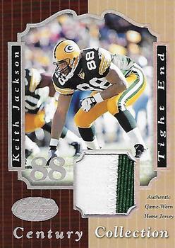 2000 Leaf Certified - Heritage Collection Century #KJ88-H Keith Jackson Front