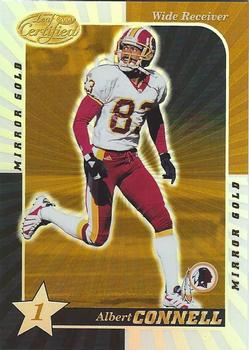 2000 Leaf Certified - Mirror Gold #97 Albert Connell Front