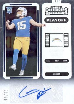 2022 Panini Contenders - Playoff Ticket #186 Cameron Dicker Front