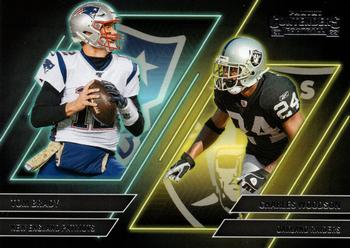 2022 Panini Contenders - Contenders Series #CS-BW Tom Brady / Charles Woodson Front