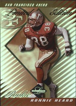 2000 Leaf Limited - Limited Edition #239 Ronnie Heard Front
