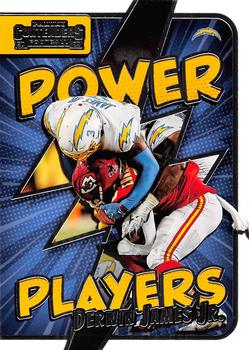 2022 Panini Contenders - Power Players #PWR-DJA Derwin James Jr. Front