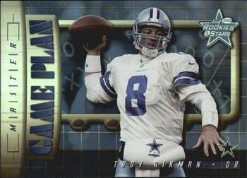 2000 Leaf Rookies & Stars - Game Plan Masters #GP-9 Troy Aikman Front