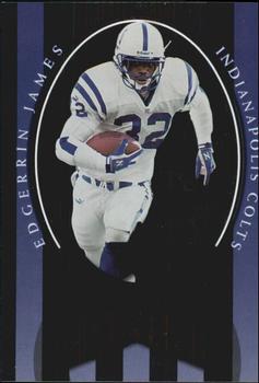 2000 Leaf Rookies & Stars - Great American Heroes #GAH4 Edgerrin James Front