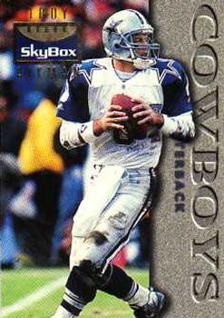 1995 SkyBox Premium #32 Troy Aikman Front