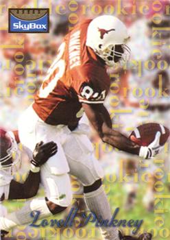1995 SkyBox Premium #196 Lovell Pinkney Front