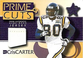 2000 Leaf Rookies & Stars - Prime Cuts #PC-19 Cris Carter Front