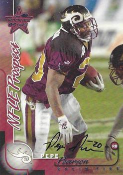 2000 Leaf Rookies & Stars - Rookie Autographs #282 Pepe Pearson Front