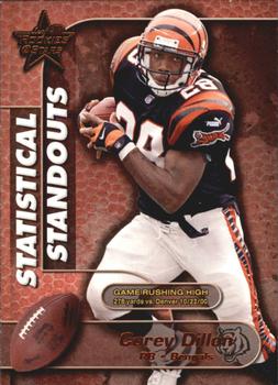 2000 Leaf Rookies & Stars - Statistical Standouts #SS-5 Corey Dillon Front