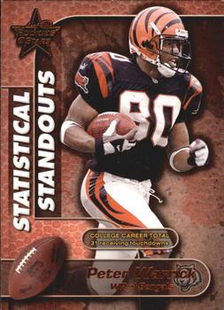 2000 Leaf Rookies & Stars - Statistical Standouts #SS-7 Peter Warrick Front