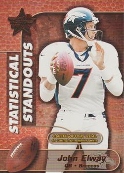 2000 Leaf Rookies & Stars - Statistical Standouts #SS-11 John Elway Front