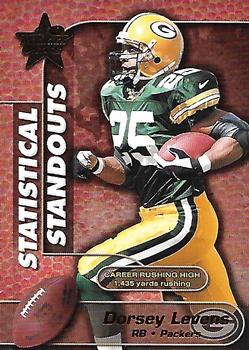2000 Leaf Rookies & Stars - Statistical Standouts #SS-15 Dorsey Levens Front