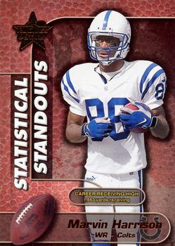 2000 Leaf Rookies & Stars - Statistical Standouts #SS-19 Marvin Harrison Front