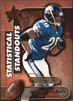 2000 Leaf Rookies & Stars - Statistical Standouts #SS-20 Fred Taylor Front