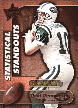 2000 Leaf Rookies & Stars - Statistical Standouts #SS-29 Chad Pennington Front