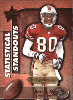 2000 Leaf Rookies & Stars - Statistical Standouts #SS-31 Jerry Rice Front