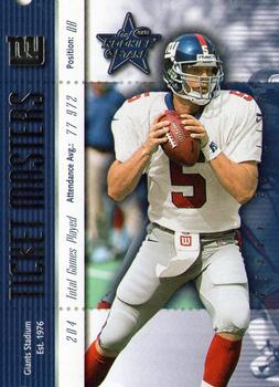 2000 Leaf Rookies & Stars - Ticket Masters #TM19 Kerry Collins / Ron Dayne Front