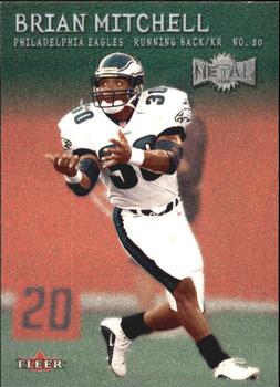 2000 Metal - Emerald #108 Brian Mitchell Front