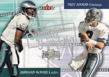 2000 Metal - Sunday Showdown #9 SS Donovan McNabb / Troy Aikman Front